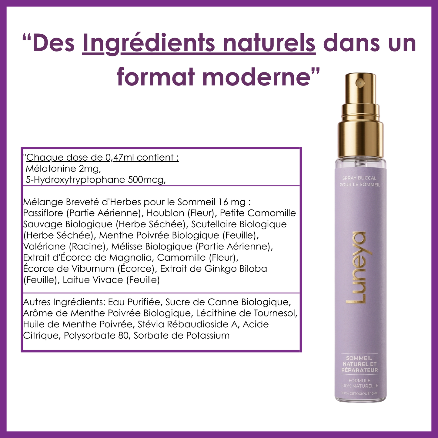 1 spray acheté + 1 offert