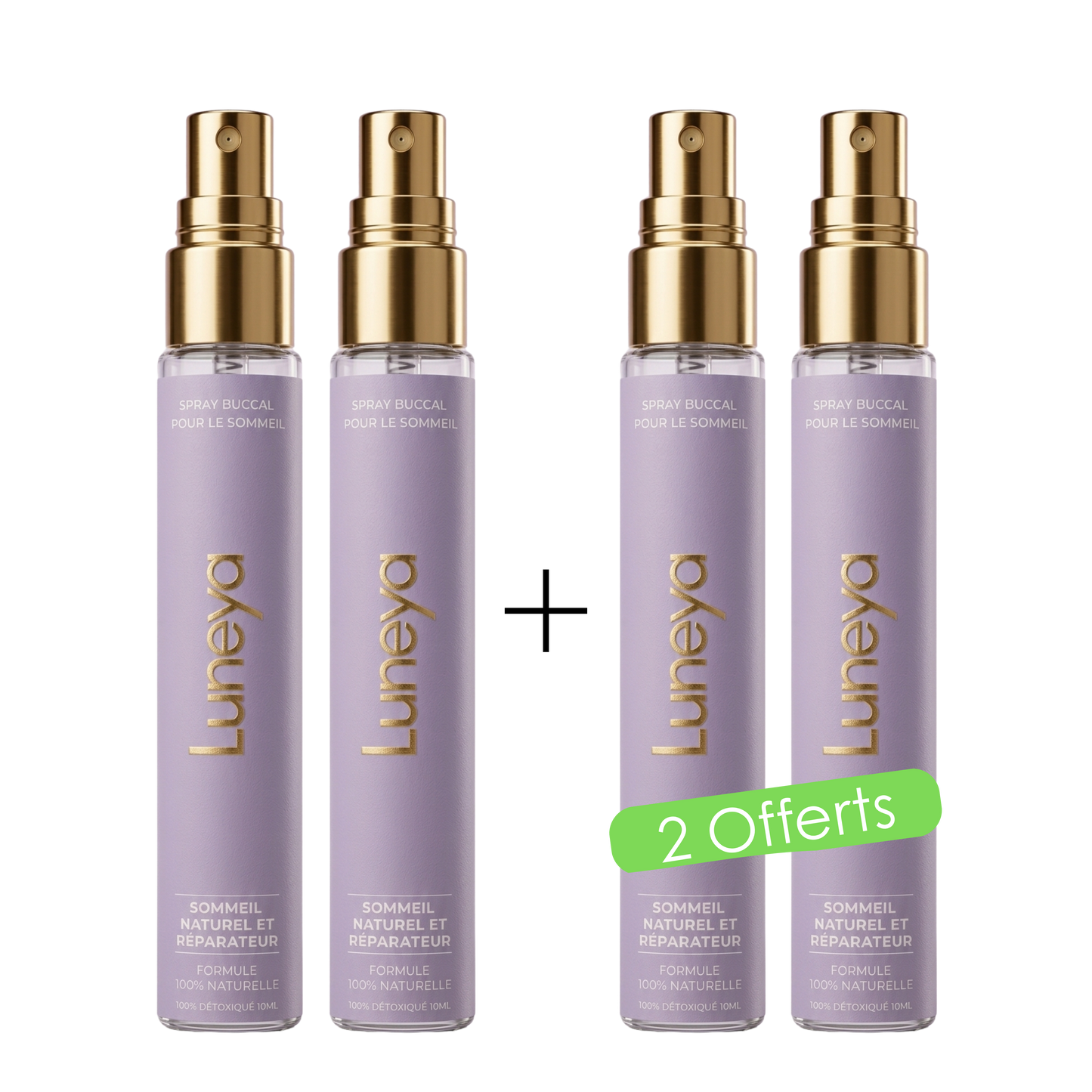 2 Sprays achetés + 2 sprays offerts