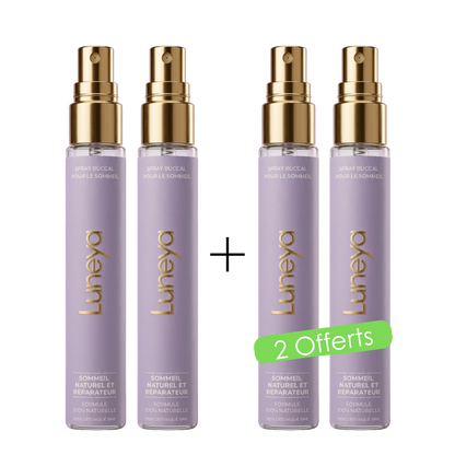 2 Sprays achetés + 2 sprays offerts