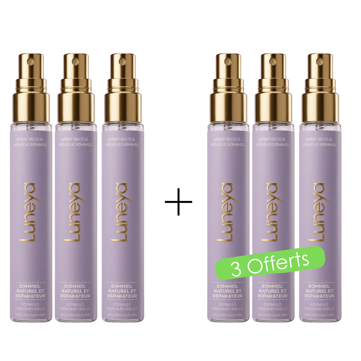 3 Sprays achetés + 3 offerts