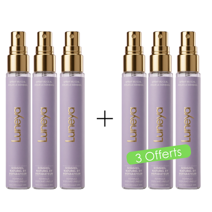3 Sprays achetés + 3 offerts